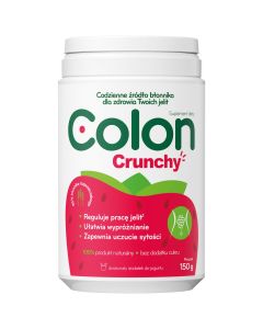 Podstawowym składnikiem Colon Crunchy jest błonnik rozpuszczalny,