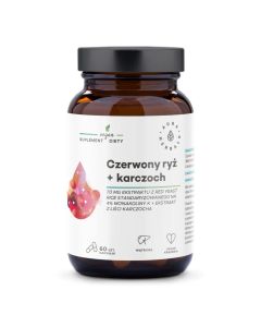Czerwony ryż + karczoch