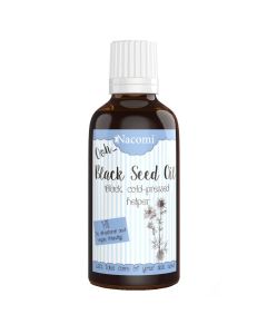 Olej z czarnuszki zimnotłoczony, nierafinowany Nacomi ECO, 30 lub 50 ml