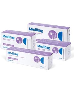 Medibag - Torebki do sterylizacji foliowo-papierowe - 200 sztuk-57 mm x 105 mm