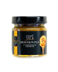 Foods by Ann Dżem Brzoskwinia z Siemieniem Lnianym 200 g