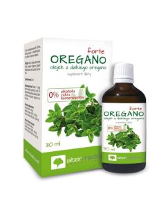 Oregano forte, olejek z dzikiego oregano suplement diety Alter Medica 30 ml