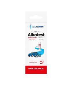 Alkotest jednorazowy atestowany Diather - 1 sztuka