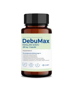 Diather DebuMax Maślan Sodu 600 mg/2 - 60 kapsułek dojelitowych