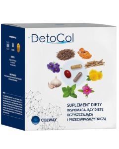 Colway DetoCol 90 kaps. - Oczyszcza organizm