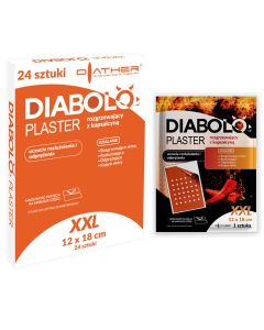 DIABOLO plaster rozgrzewający z kapsaicyną 1 sztuk