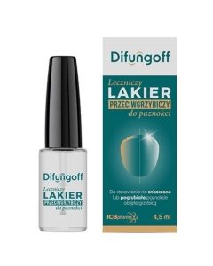 DIFUNGOFF Leczniczy Lakier przeciwgrzybiczy do paznokci 4,5 ml