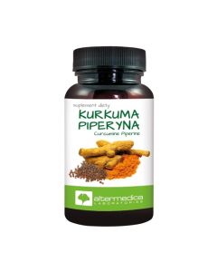 Alter Medica Kurkuma piperyna 60 kapsułek *długi termin przydatności*