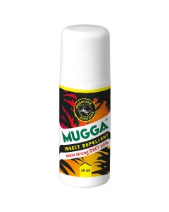 Mugga Strong Roll-on 50% DEET Mleczko na komary i kleszcze - 50 ml