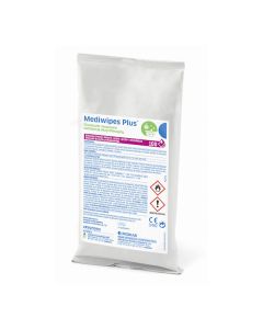 Mediwipes PLUS - Chusteczki alkoholowe do dezynfekcji - WKŁAD, 100 szt