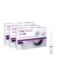 Zestaw Biotebal 3 x Rzęsy XXL Serum pobudzające wzrost rzęs 3x3 ml