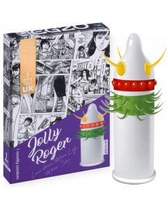 Egzo prezerwatywy (Model Egzo Jolly Roger)