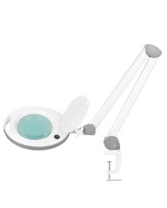 Lampa z lupą 5D do blatu z ramieniem sprężynowym Elegante 6014