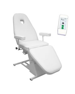 BIOMAK Fotel ster. elektr. FE-601 biały ( poduszka z otw. bez podłokietników)