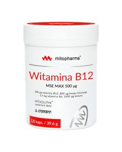 Mito-Pharma Witamina B12 MSE MAX 120 kaps.
