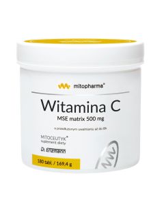 Mito-Pharma Witamina C MSE matrix 500 mg 180 tabl.