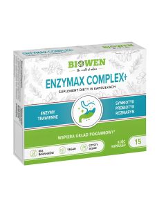 BIOWEN Enzymax Complex+ [ BLISTRY ] - 15 kaps.