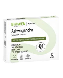 BIOWEN Ashwagandha [ BLISTRY ] - 15 kaps.