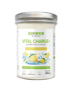 BIOWEN Elektrolity - Vital Charge+ 250 g - Cytryna