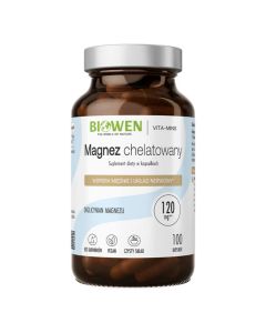 BIOWEN Magnez chelatowany - 100 kaps.