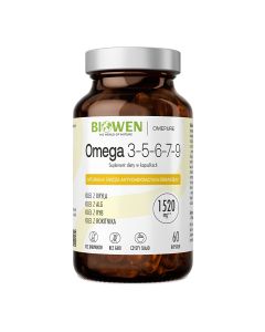 BIOWEN Omega 3-5-6-7-9 - 60 kaps.