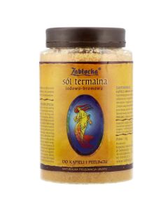 Sól termalna jodowo-bromowa Zabłocka do kąpieli i peelingu - 1kg