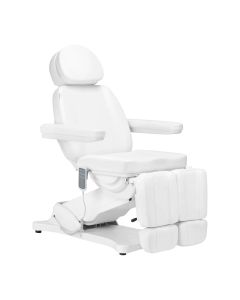 Elektryczny fotel kosmetyczny SILLON CLASSIC 3 biały