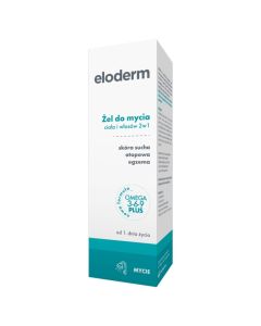 Eloderm Żel do mycia ciała i włosów 2w1 od 1. dnia życia 200 ml