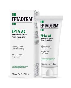 EPTA AC Cleansing Fluid 200ml - oczyszczanie skóry tłustej i trądzikowej