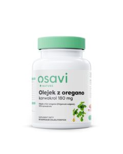 Osavi - Olejek z Oregano Karwakrol, 180mg - 60 lub 120 kapsułek dojelitowych