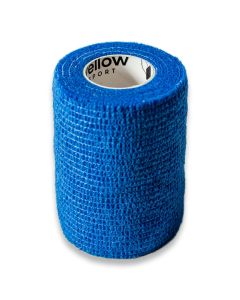 yellowBAND bandaż kohezyjny różne rozmiary i kolory - Niebieski - 7,5 cm