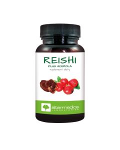 Alter Medica Reishi plus Acerola - Na odporność - Opóźnia starzenie - 60 kaps.