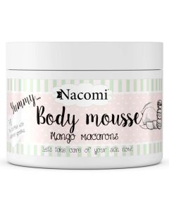 Mus do ciała wyszczuplający Nacomi - Makaroniki mango -  180 ml