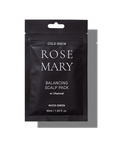 Kuracja regulująca do skóry głowy z rozmarynem i aktywnym węglem Rated Green Rosemary - 50 ml
