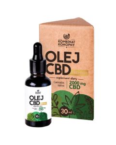 Kombinat Konopny Olej CBD Premium 2000mg - 30ml