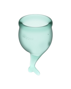 Kubeczki menstruacyjne Satisfyer Feel Secure Menstrual Cup - 15ml i 20ml