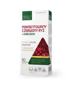 Fermentowany Czerwony Ryż + Karczoch