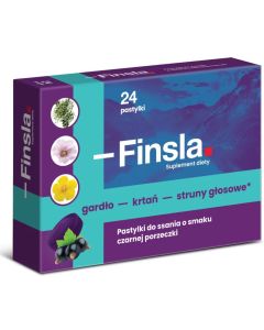 Finsla – Naturalne wsparcie dla gardła i odporności