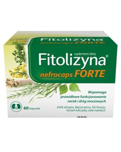  Fitolizyna Nefrocaps Forte Polpharma - 60 kapsułek
