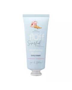 Fluff Nawilżająca Śmietanka do Ciała - Brzoskwinie w Karmelu - 150 ml