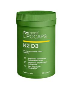 Formeds LIPOCAPS K2D3 - 60 kapsułek