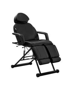 Azzurro Fotel kosmetyczny Azzurro 563S pedi czarny
