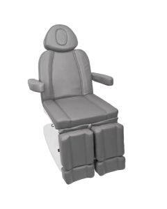 Fotel kosmetyczny elektryczny Azzurro 708AS szary