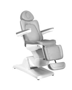 Fotel kosmetyczny elektr. Azzurro 870 3 siln. szary