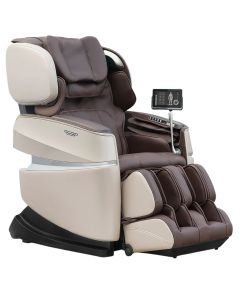 Fotel masujący Pro-Wellness SOUL - Brązowy