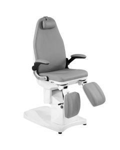 Azzurro Fotel podologiczny elektr. Azzurro 709A 3 siln. szary