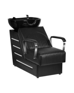 Gabbiano myjnia fryzjerska barberska Orlean czarna