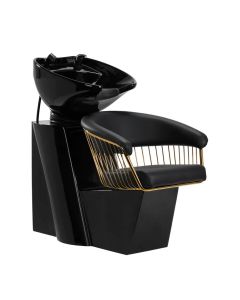 Gabbiano myjnia fryzjerska Lille - złoto czarna