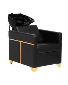 Gabbiano myjnia fryzjerska Toledo złoto czarna / czarna