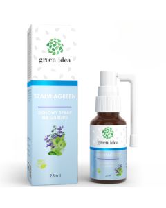Green Idea Szałwia Green 25ml – spray na gól gardła